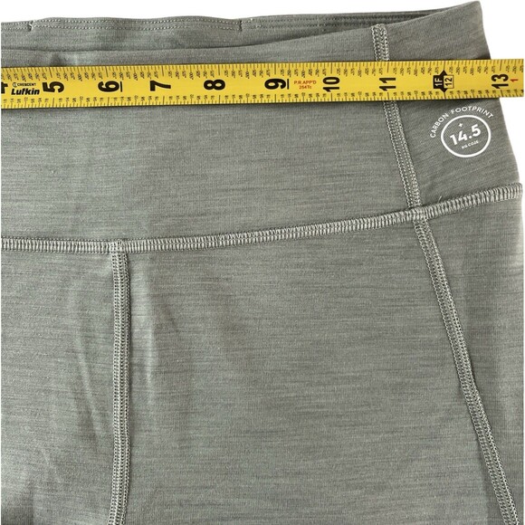 Allbirds Natural Leggings Hazy Pine Mid Rise Size Small Eco Friendly Fabric - Picture 10 of 14